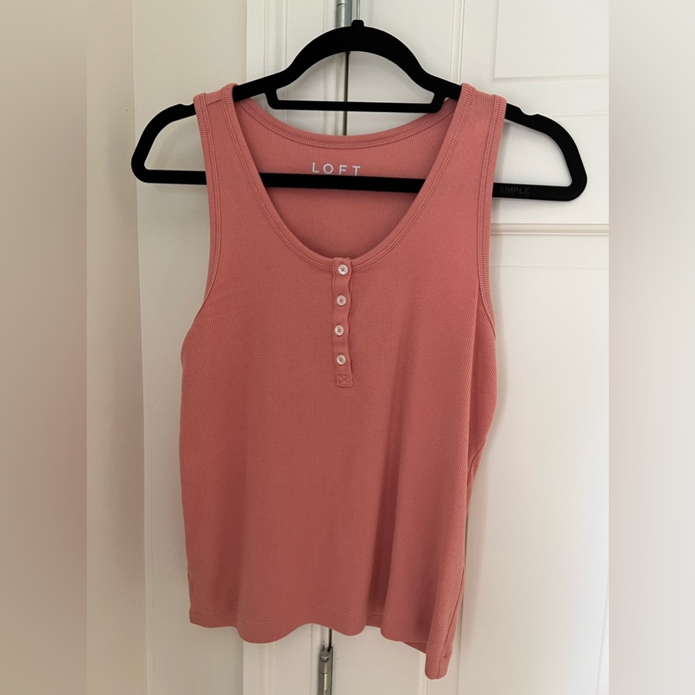 LOFT Pink Tank Top